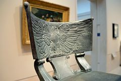 762C Standing Lincoln Bronze Statue Chair Close Up - Augustus Saint-Gaudens 1884-87 - American Wing New York Metropolitan Museum of Art.jpg